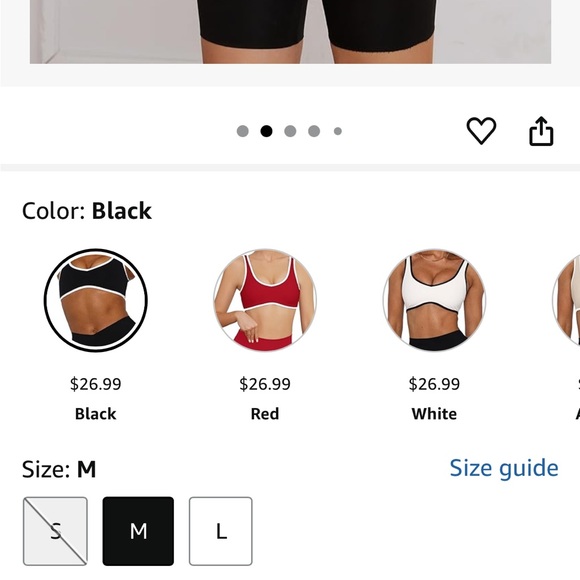 Color Block Plunge Bra - Picture 6 of 6